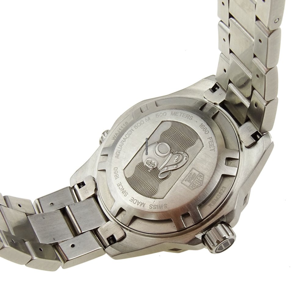 IMG_9081 TAG Heuer Aquaracer 500M Mens watch Unisex Quartz Steel WAJ1110.BA0870 Replica 8