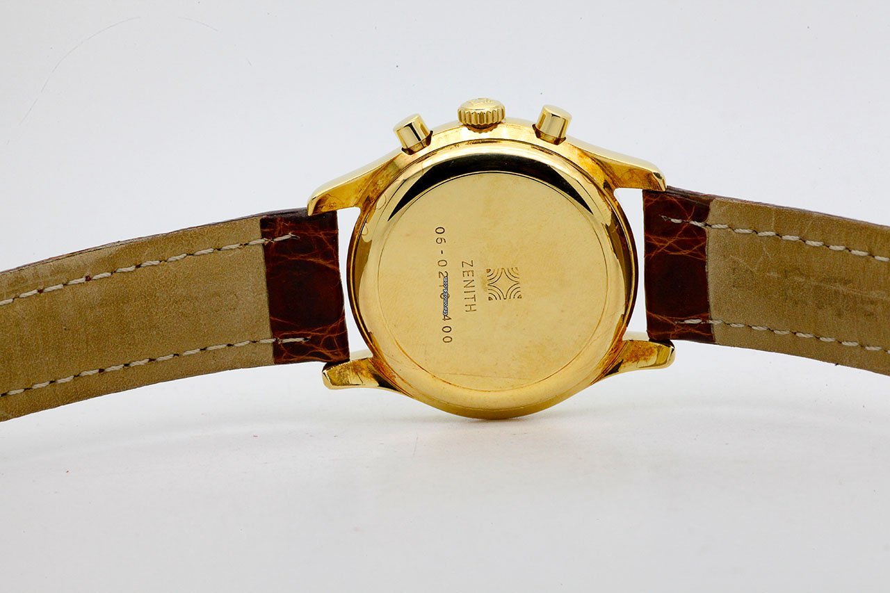 Zenith El Primero Chronograph Automatic Yellow gold 06.0210.400 Replica 8