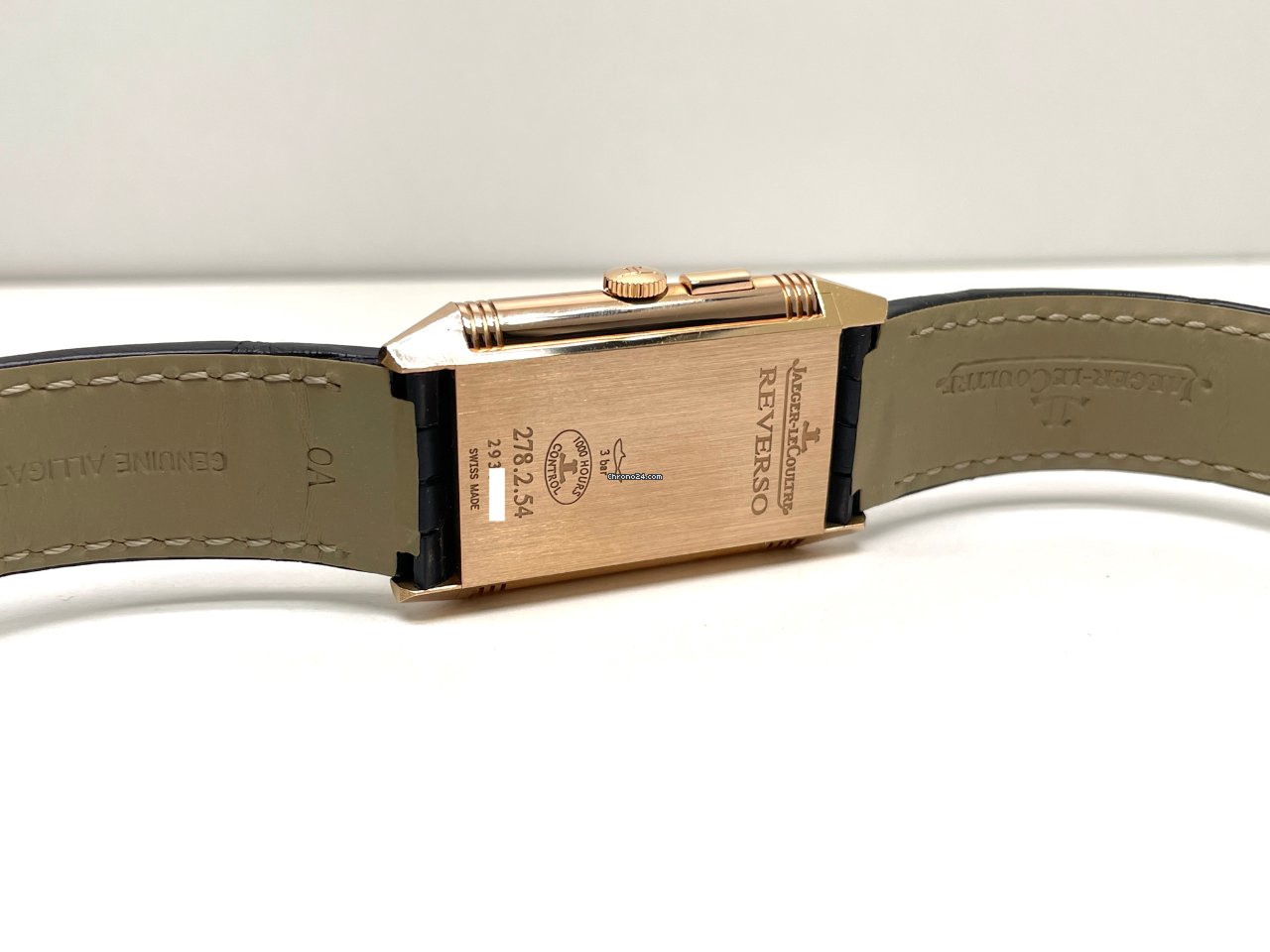 IMG_9081 Jaeger-LeCoultre Grande Reverso Ultra Thin Duoface Manual winding Rose gold Q3782520 Replica 8