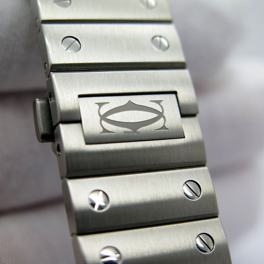 Cartier Santos Mens watch Unisex Automatic Steel WSSA0013 Replica 8