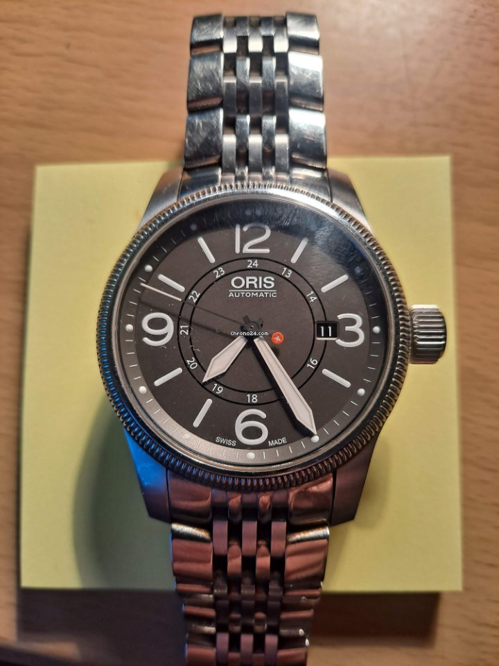 IMG_9081 Oris Big Crown Mens watch Unisex Automatic Steel 01 733 7629 4063-Set LS Replica 8