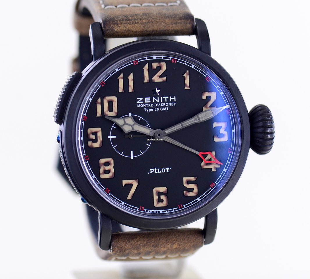 IMG_9081 Zenith Pilot Type 20 GMT Automatic Steel 96.2431.693.21.C738 Replica 8