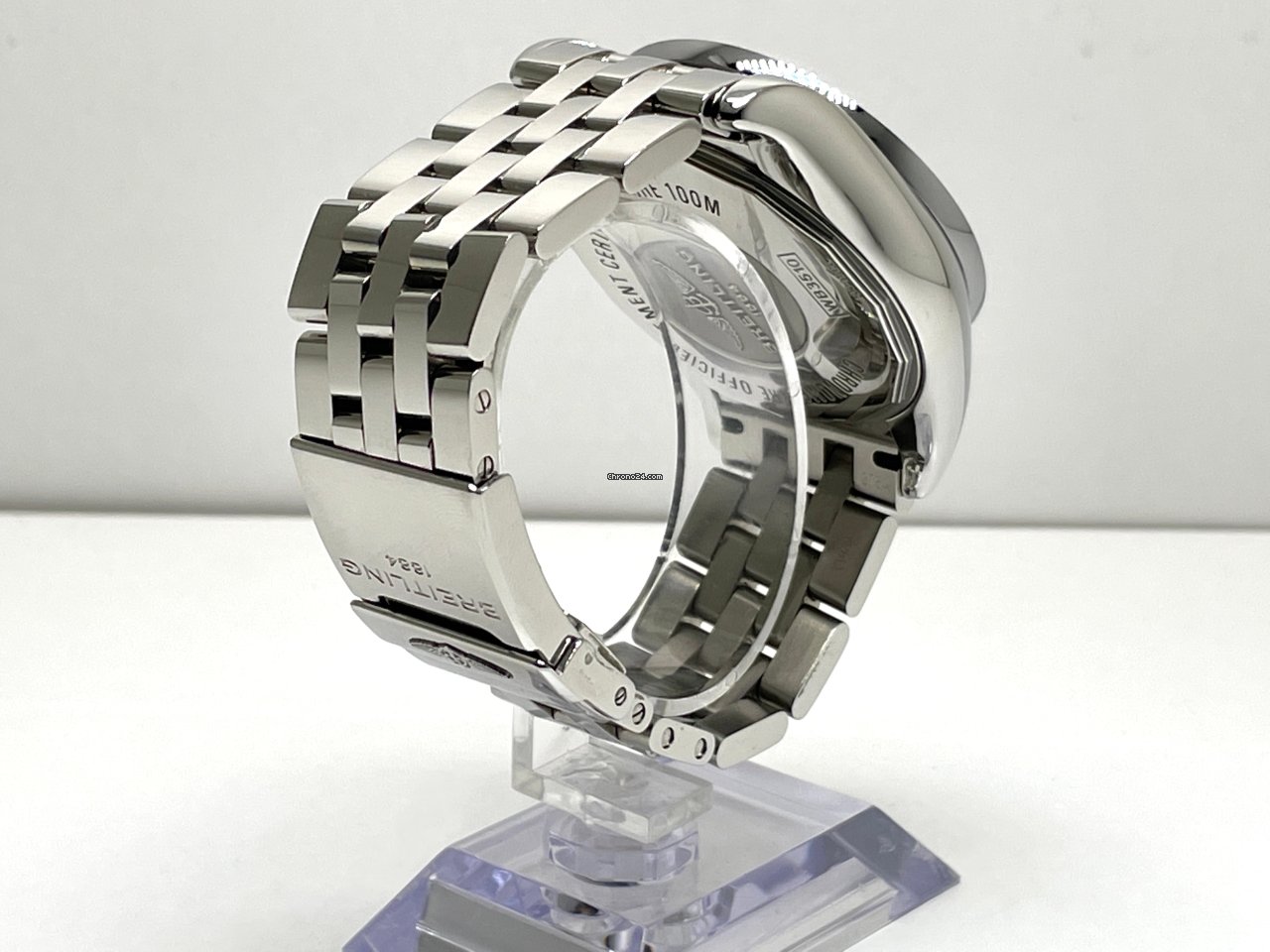 IMG_9081 Breitling Galactic Unitime Automatic Steel WB3510U4 Replica 8