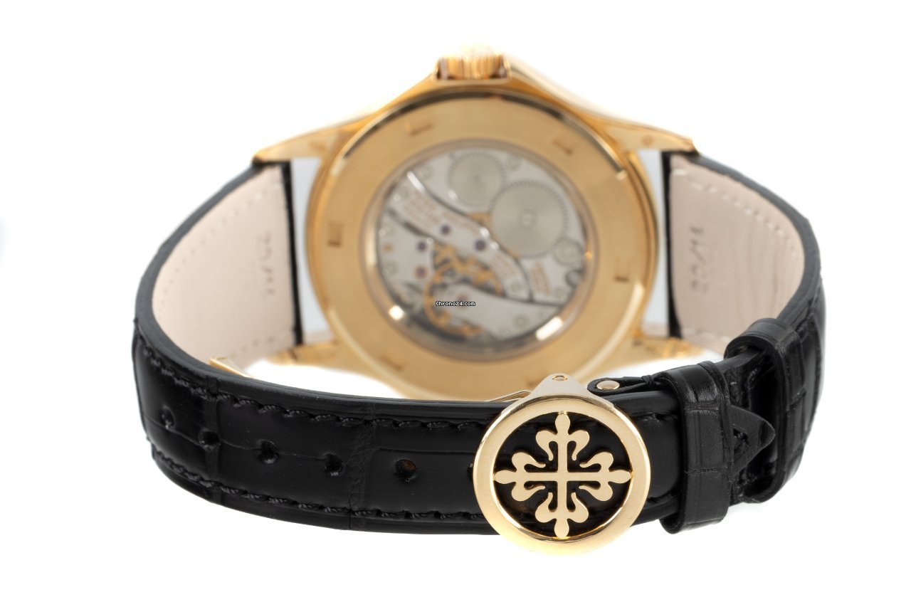 Patek Philippe Travel Time Mens watch Unisex Manual winding Yellow gold 5134 Replica 8