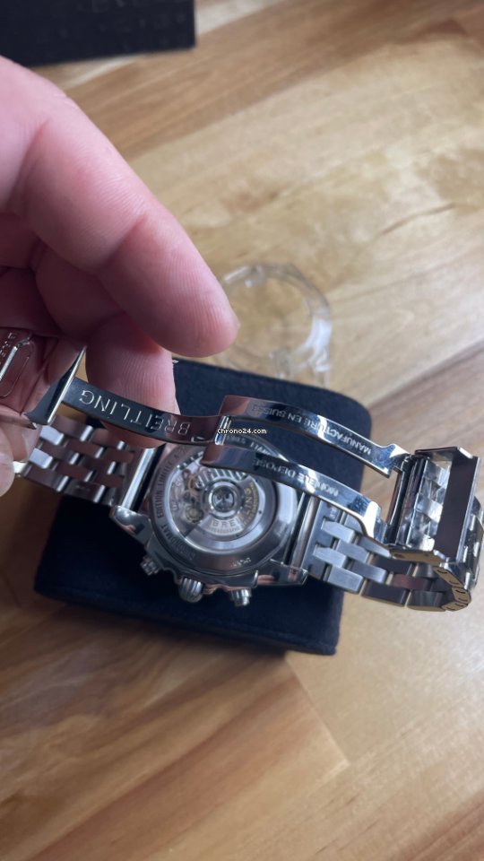 Breitling Chronomat 41 Mens watch Unisex Automatic Steel AB014112 BB47 378A Replica 8