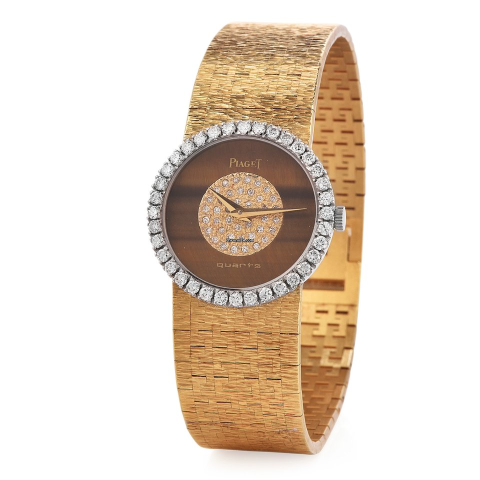 IMG_9081 Piaget Womens watch Quartz Yellow gold 19706 A6 Replica 8