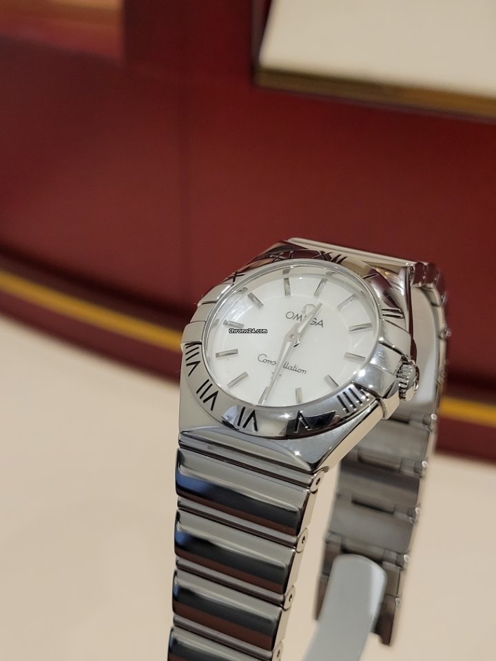 Omega Constellation Quartz Womens watch Quartz Steel 123.10.27.60.05.002 Replica 8