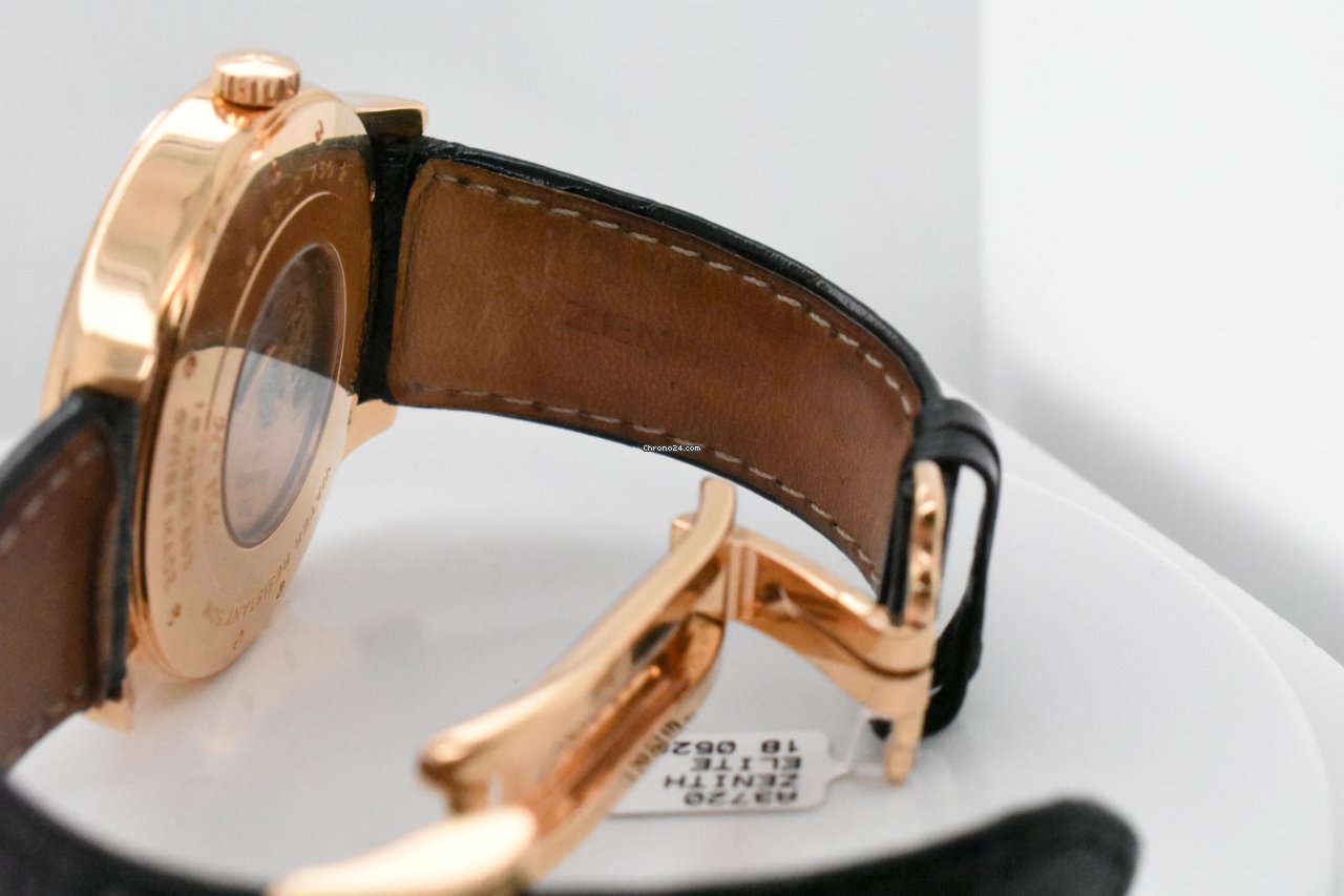 Zenith Mens watch Unisex Automatic Rose gold 18.0520.683 Replica 8