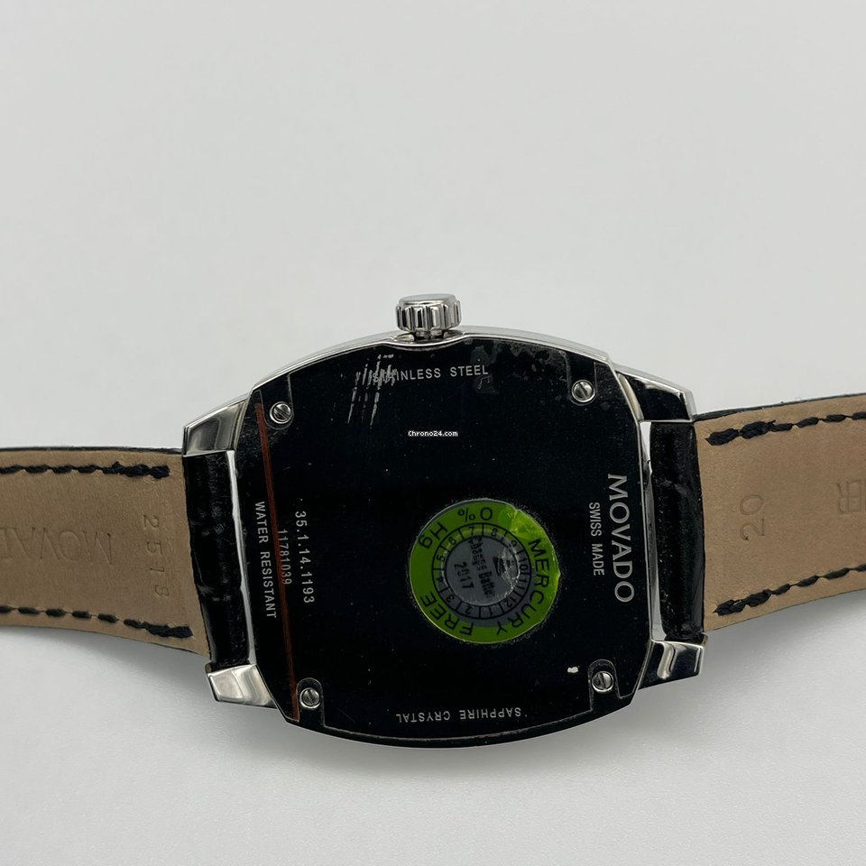 IMG_9081 Movado Mens watch Unisex Quartz Steel 35.1.14.1193 Replica 8