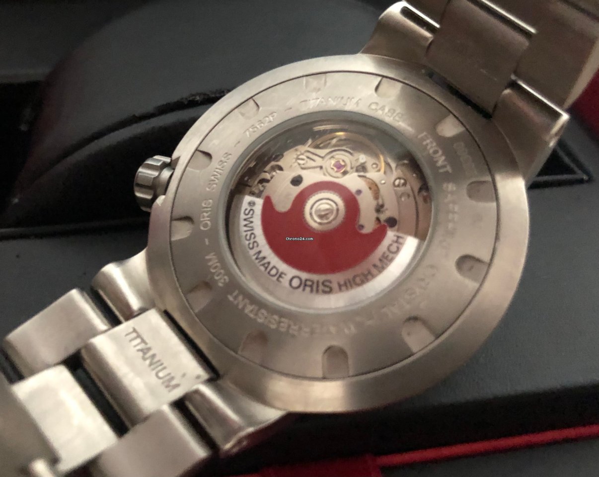 Oris TT1 Mens watch Unisex Automatic Titanium 7562P Replica 8