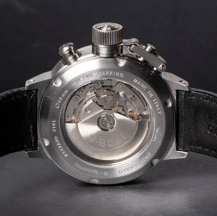 IMG_9081 U-Boat Flightdeck Mens watch Unisex Automatic Steel U-7750 Replica 8