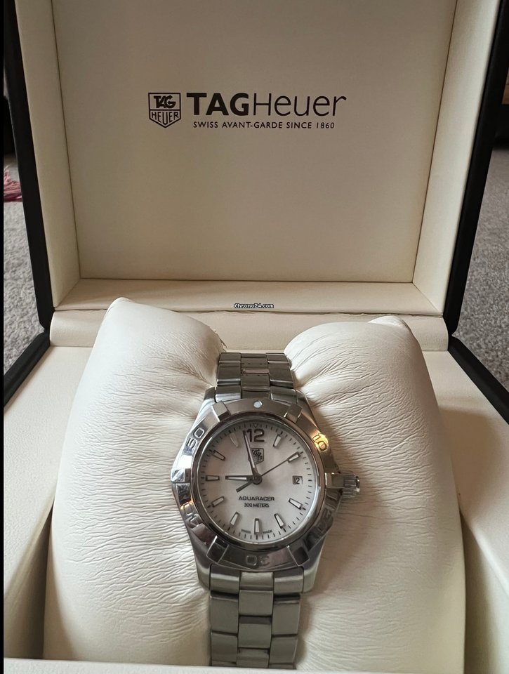 IMG_9081 TAG Heuer Aquaracer Lady Womens watch Quartz Steel WAF1414.BA0823 Replica 8