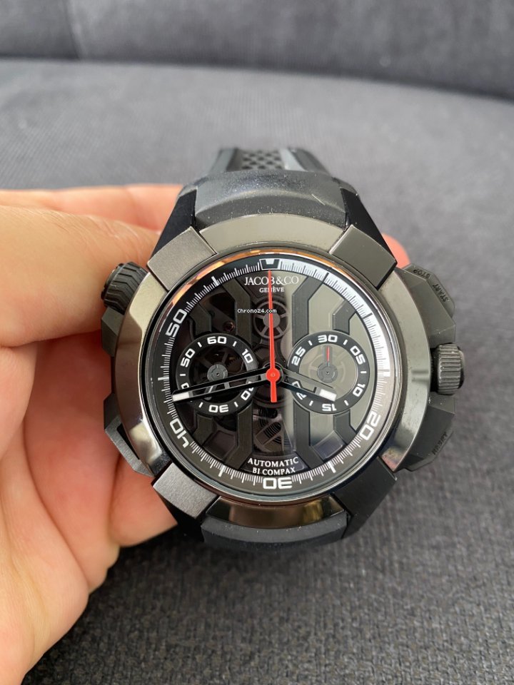 IMG_9081 Jacob & Co. Mens watch Unisex Automatic Titanium EC311.21.SA.BB.A Replica 8