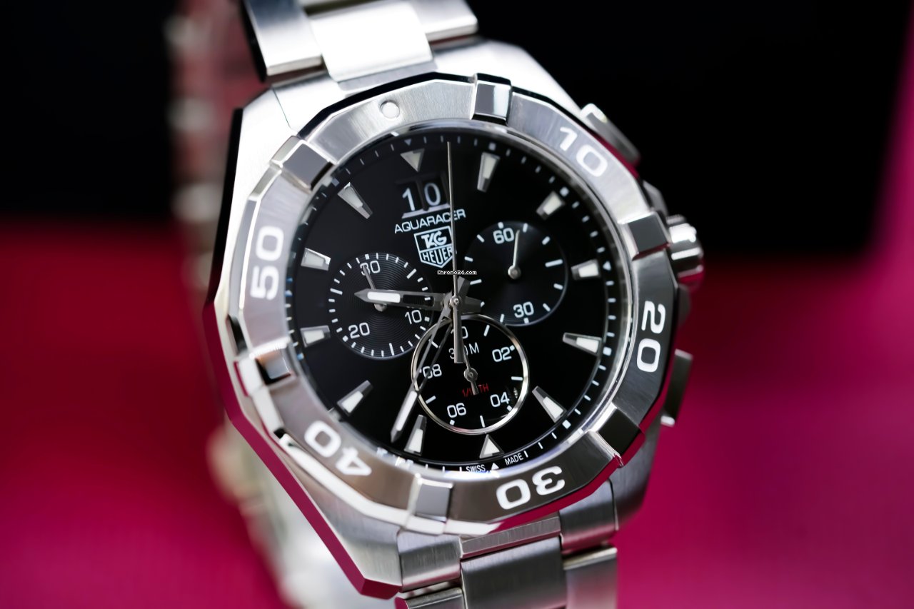 TAG Heuer Aquaracer 300M Mens watch Unisex Quartz Steel CAY1110.BA0927 Replica 8