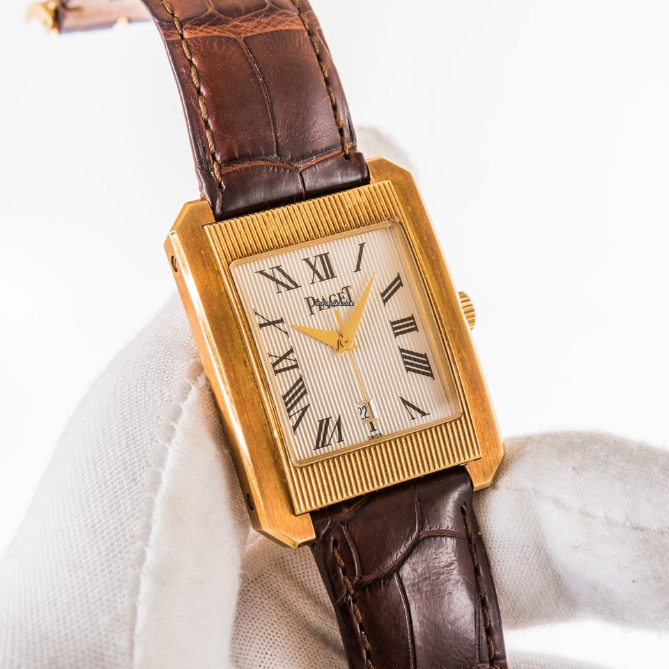 IMG_9081 Piaget Protocole Mens watch Unisex Automatic Yellow gold 26100 Replica 8