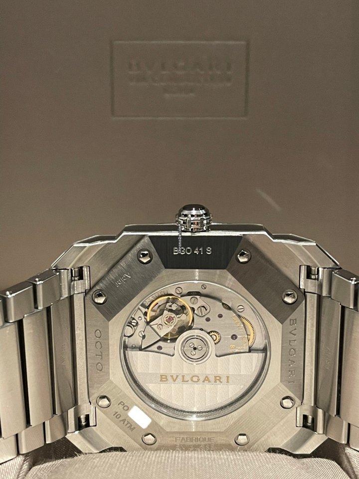 IMG_9081 Bulgari Octo Mens watch Unisex Automatic Steel 102660 Replica 8