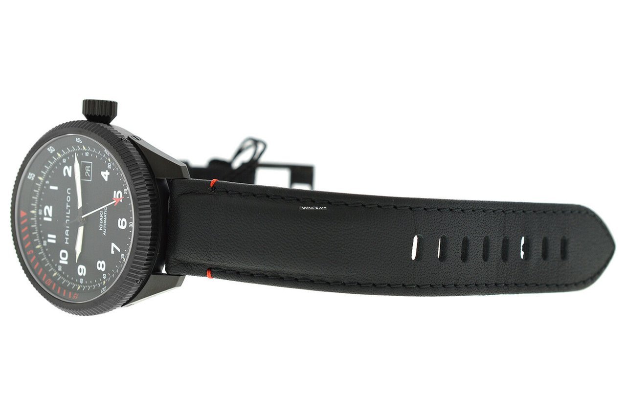 IMG_9081 Hamilton Khaki Aviation Mens watch Unisex Automatic Steel H76695733 Replica 8