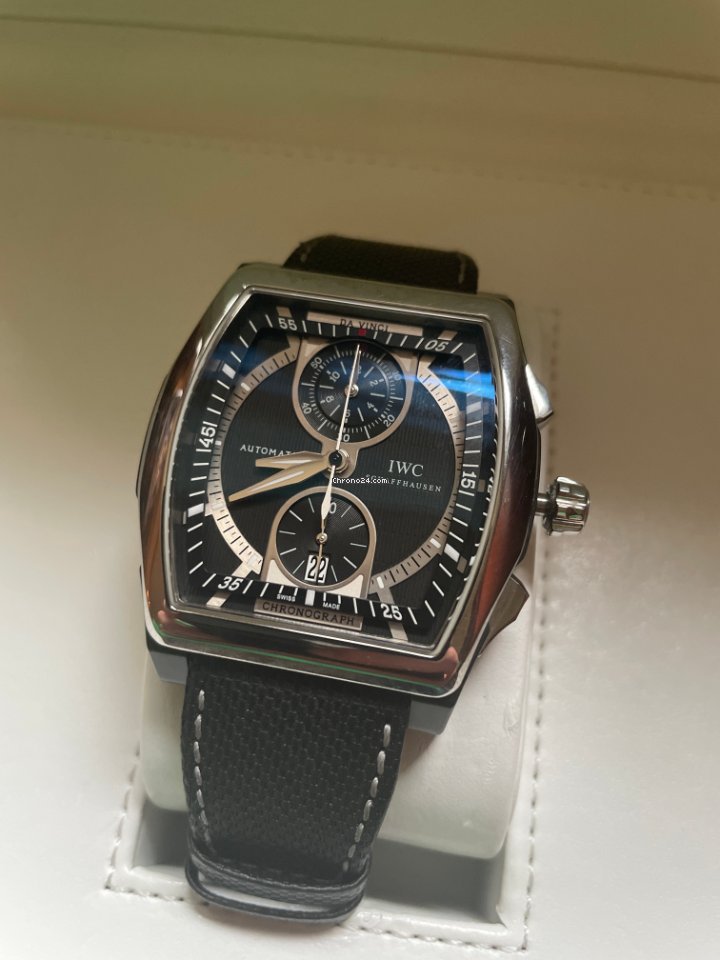 IWC Da Vinci Chronograph Mens watch Unisex Automatic Ceramic IW376601 Replica 8