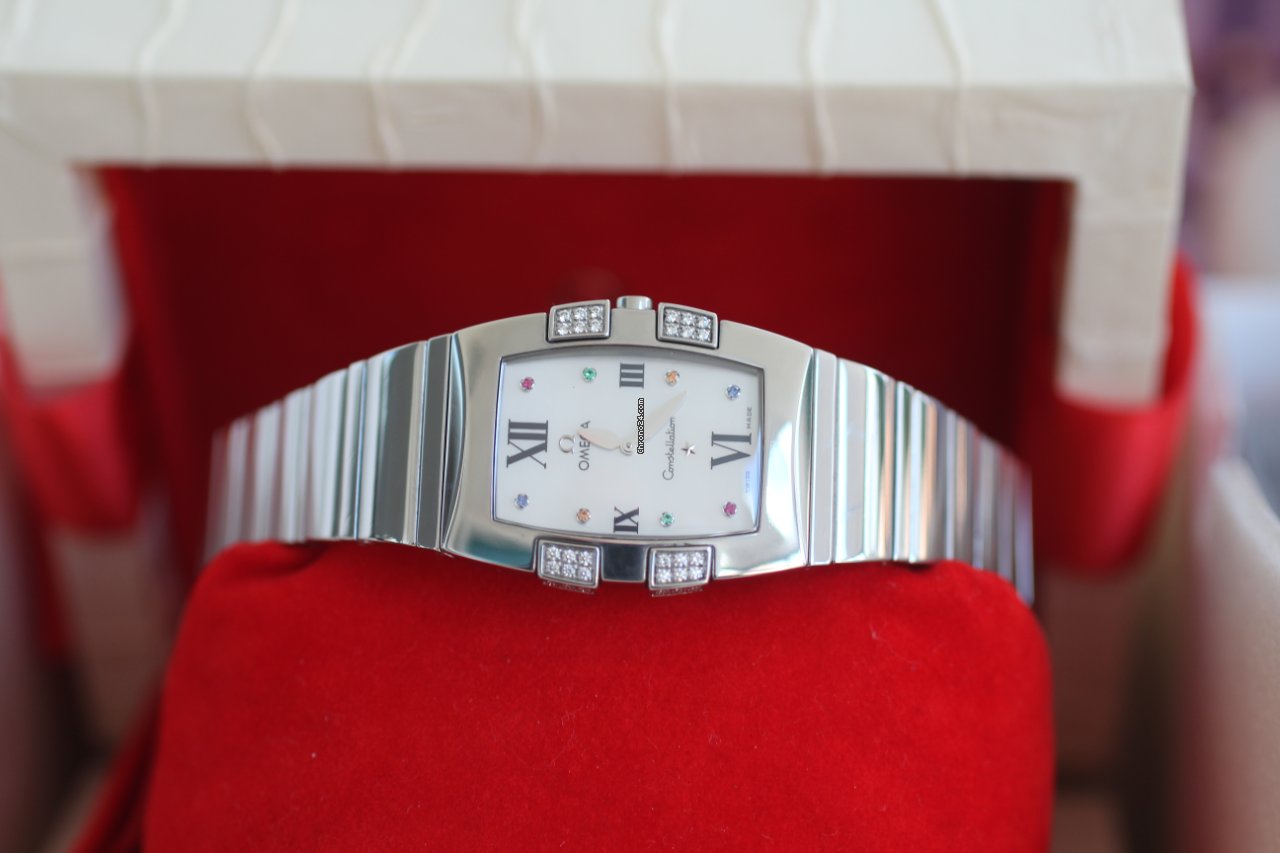 Omega Constellation Womens watch Quartz Steel 1586.79.00 Replica 8