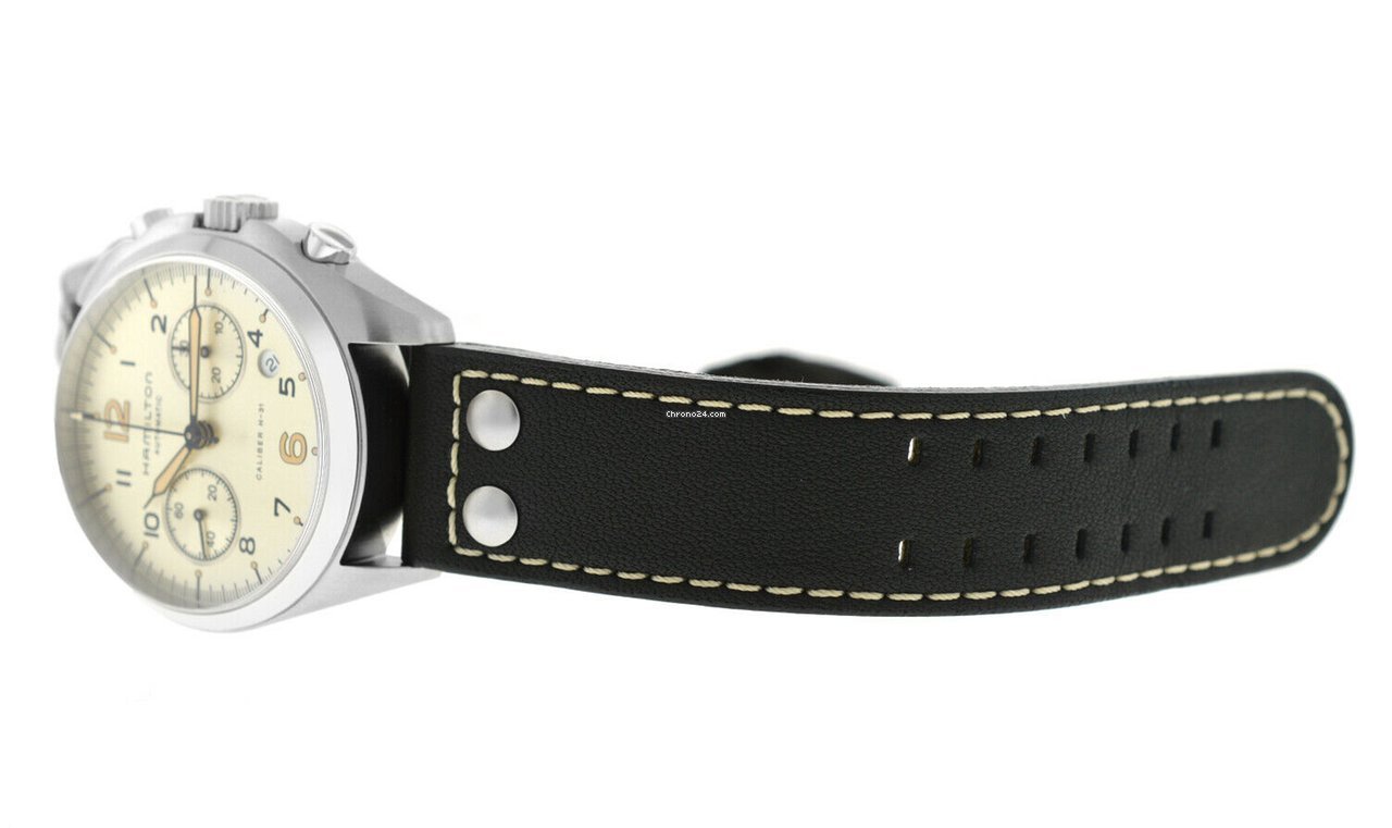 IMG_9081 Hamilton Khaki Pilot Pioneer Mens watch Unisex Automatic Steel H76416755 Replica 8