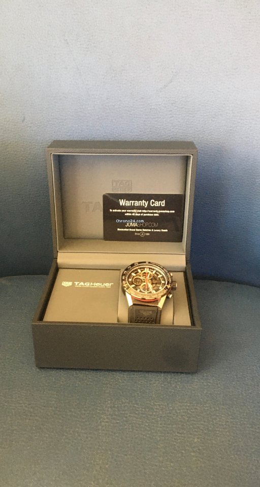 TAG Heuer Carrera Calibre HEUER 01 Mens watch Unisex Automatic CAR2A1Z-0RTX3670 Replica 8