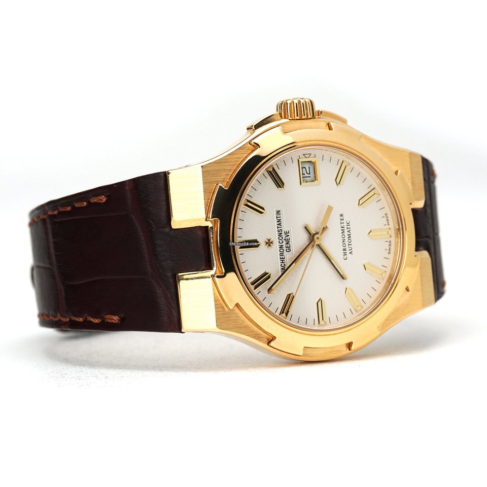 IMG_9081 Vacheron Constantin Overseas Mens watch Unisex Automatic Yellow gold 42042 000J-8966 Replica 8