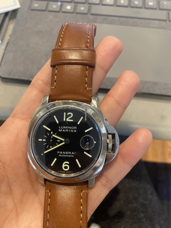 IMG_9081 Panerai Luminor Marina Automatic Mens watch Unisex Automatic Steel OP6693 Replica 8