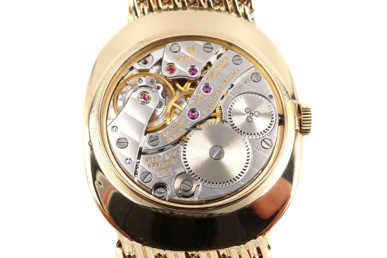 IMG_9081 Patek Philippe Golden Ellipse Mens watch Unisex Manual winding Yellow gold 3848 8 Replica 8