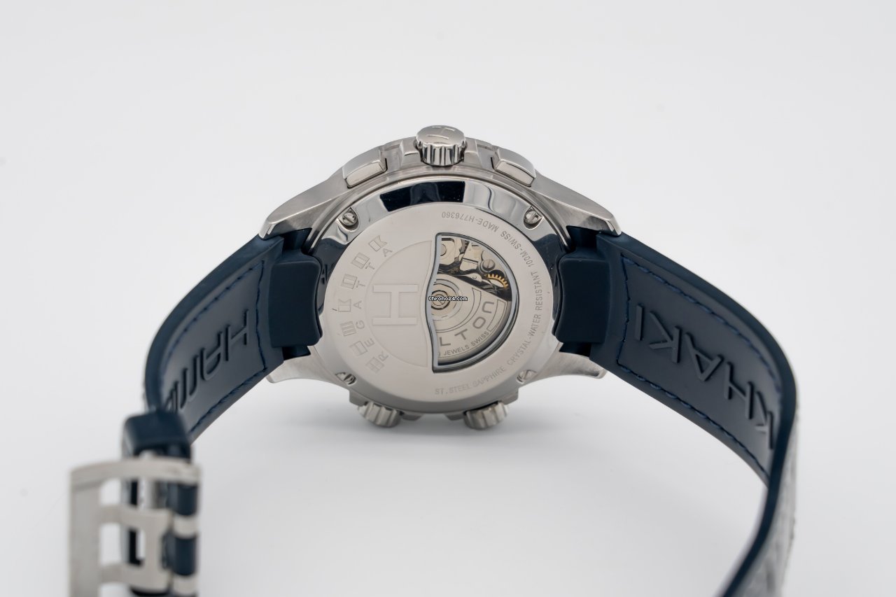 Hamilton Khaki Navy Mens watch Unisex Automatic Steel H77636343 Replica 8