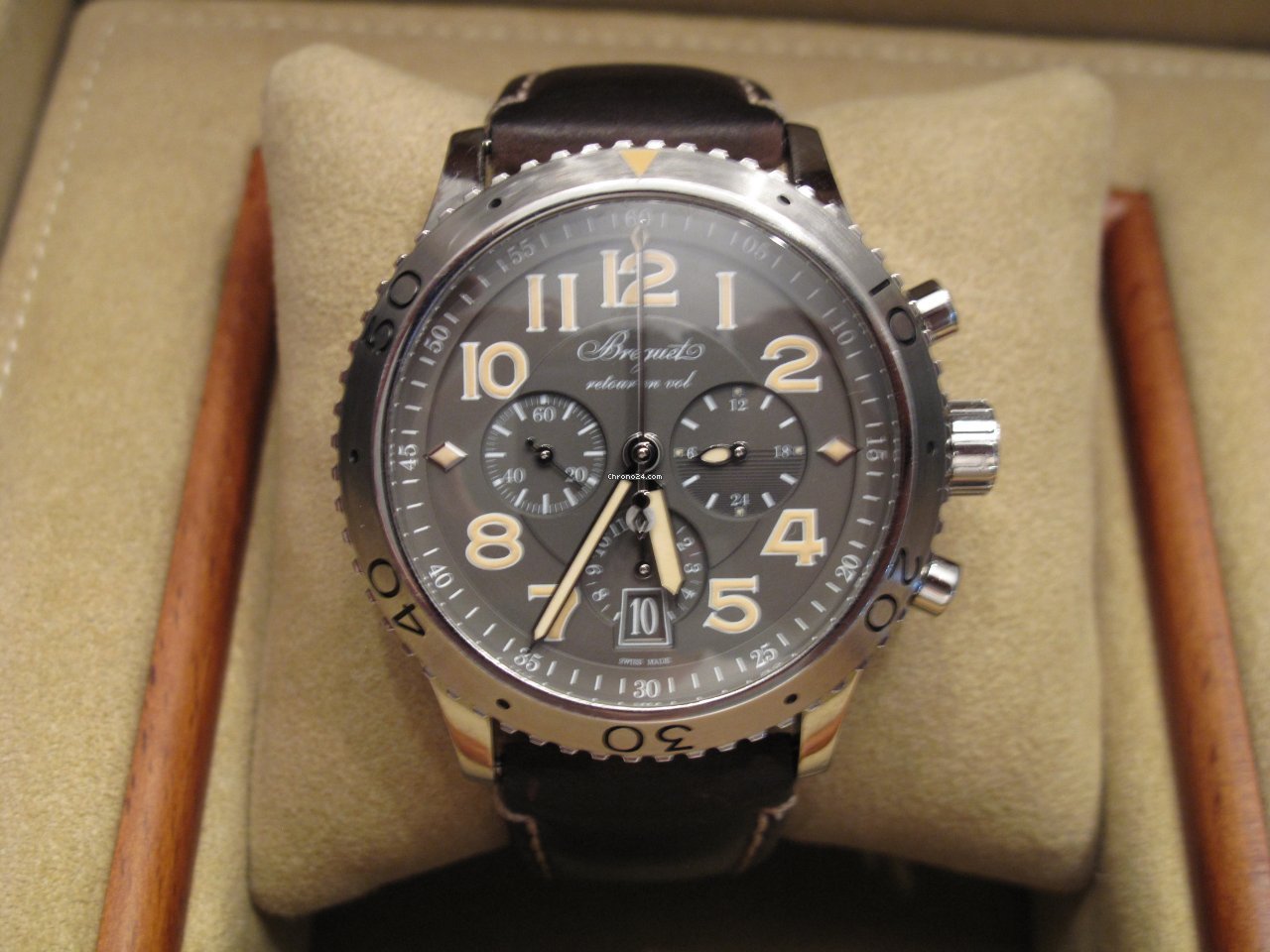 IMG_9081 Breguet Type XX - XXI - XXII Mens watch Unisex Automatic Steel 3817ST X2 3ZU Replica 8