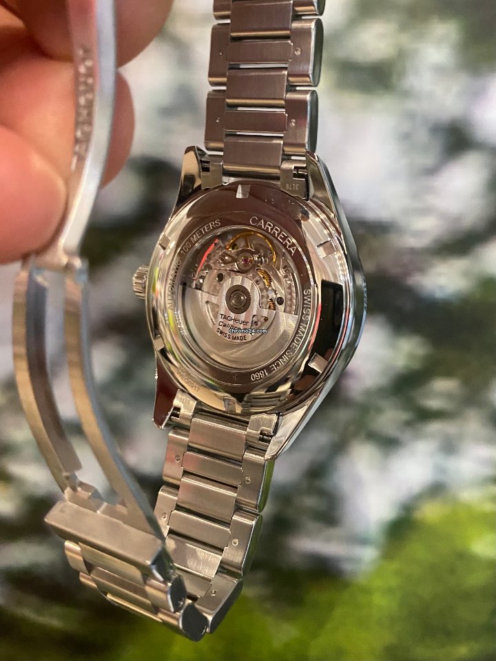 TAG Heuer Carrera Calibre 5 Mens watch Unisex Automatic Steel WAR201E.BA0723 Replica 8