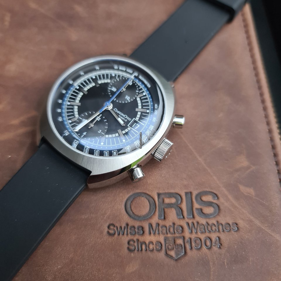 IMG_9081 Oris Chronoris Mens watch Unisex Automatic Steel 01 673 7739 4084-Set MB Replica 8
