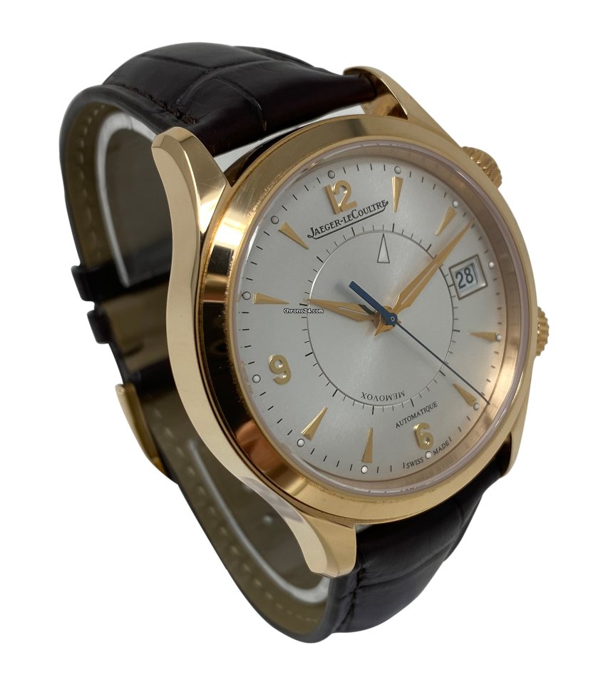 IMG_9081 Jaeger-LeCoultre Master Memovox Mens watch Unisex Automatic Red gold 1412430 Replica 8