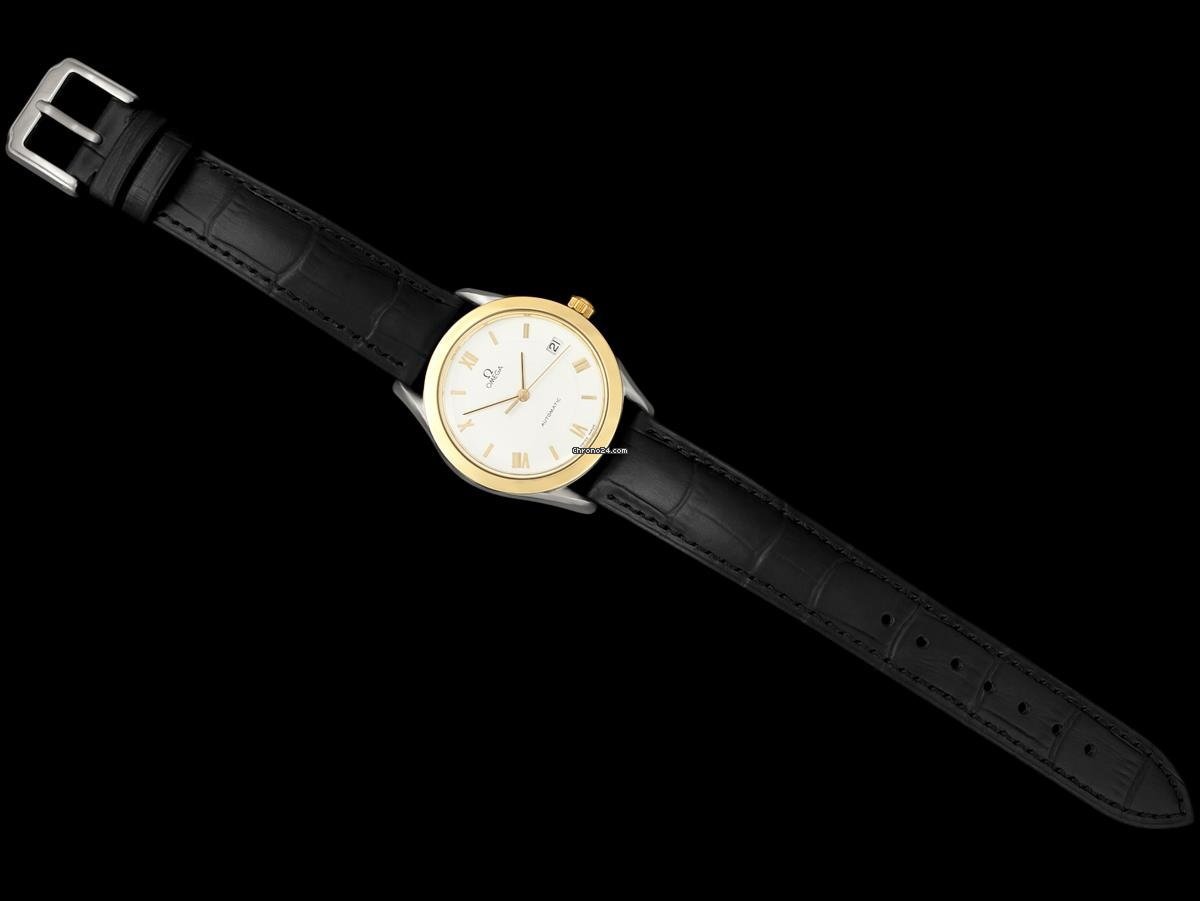 IMG_9081 Omega Speedmaster Mens watch Unisex Automatic Gold Steel 8484ST Replica 8