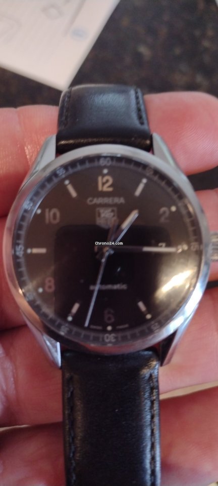 IMG_9081 TAG Heuer Carrera Calibre 5 Mens watch Unisex Automatic Steel WV211B.FC6202 Replica 8