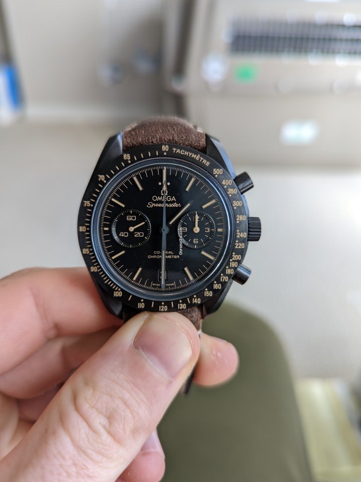 Omega Speedmaster Professional Moonwatch Mens watch Unisex Automatic Ceramic 31192445101006 Replica 8
