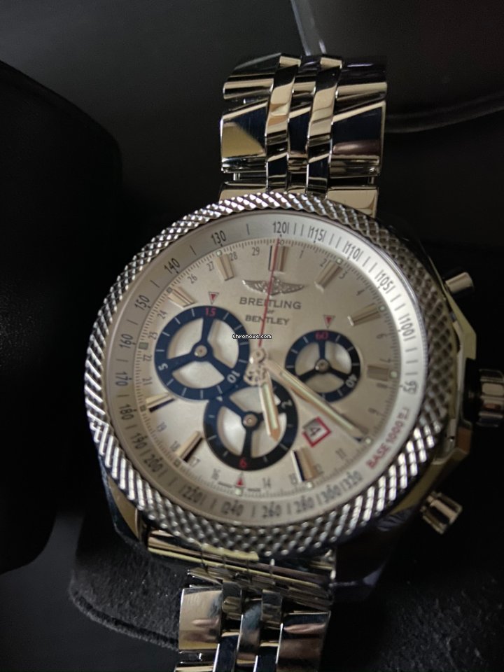IMG_9081 Breitling Bentley Barnato Steel A2536621 G732 Replica 8