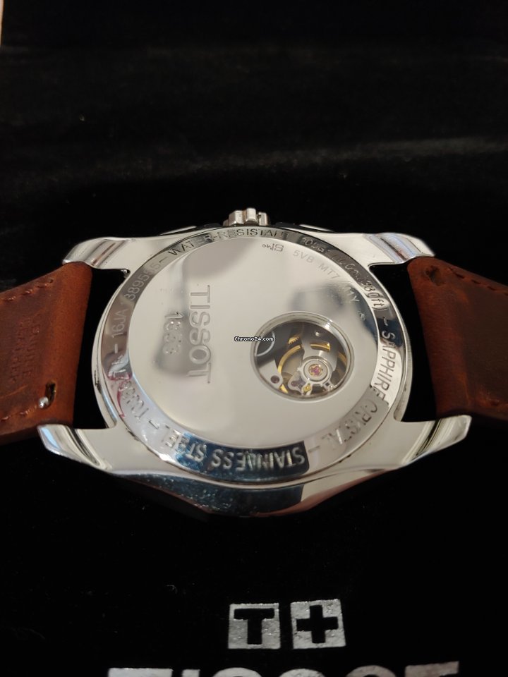 Tissot Couturier Mens watch Unisex Automatic Gold Steel T035.627.11.031.00 Replica 8