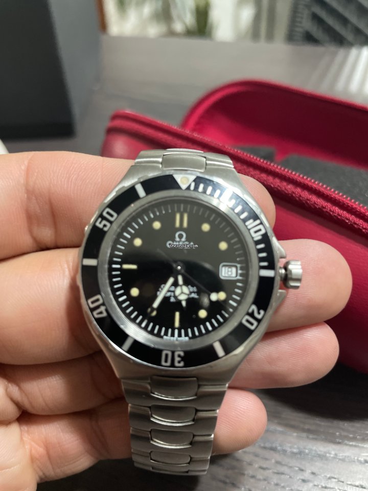 Omega Seamaster Mens watch Unisex Quartz Steel 396.1052 Replica 8