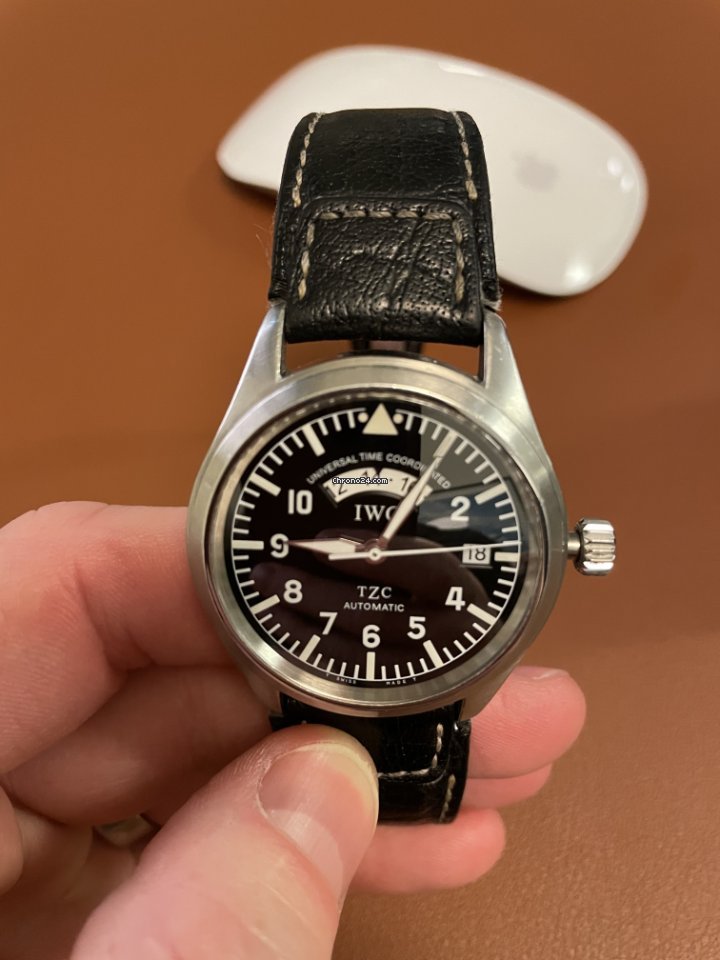 IMG_9081 IWC Pilot Spitfire UTC Mens watch Unisex Automatic Steel IW3251 Replica 8