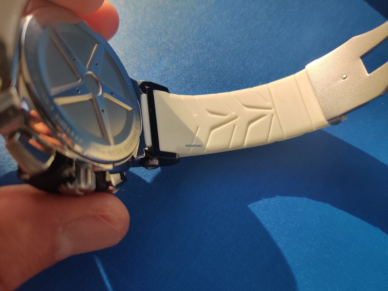 IMG_9081 Tissot T-Race Mens watch Unisex Quartz Steel T048417A Replica 8