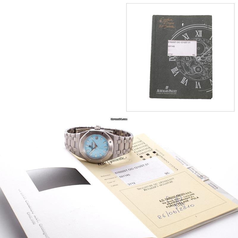 IMG_9081 Audemars Piguet Royal Oak Lady Womens watch Quartz Steel 67600st.oo.1210st.01 Replica 8