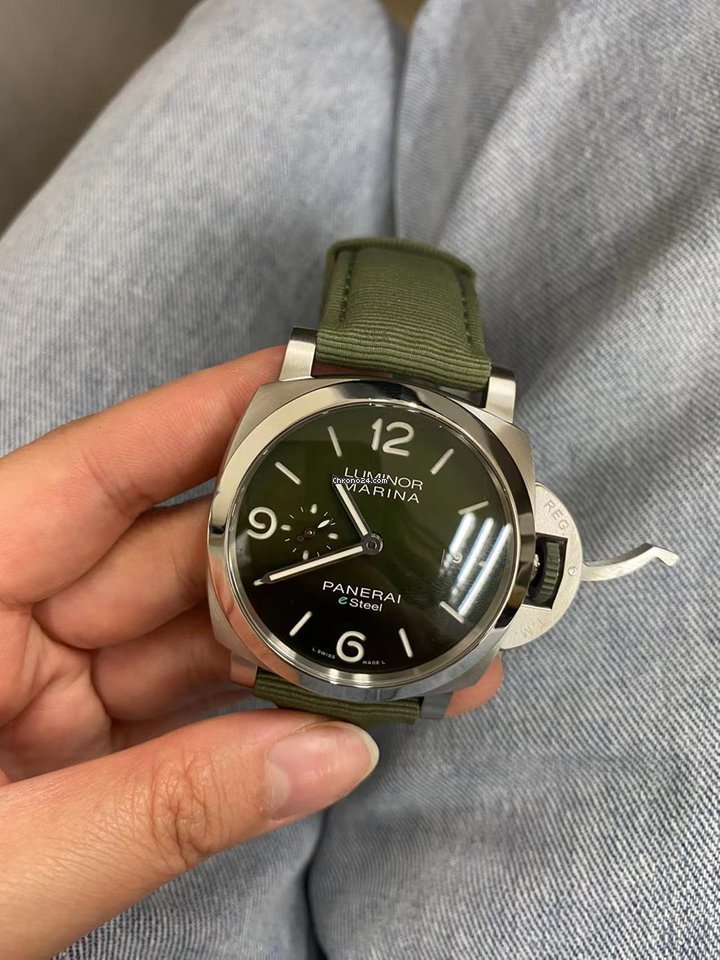 Panerai Mens watch Unisex Automatic Steel PAM 01356 Replica 8