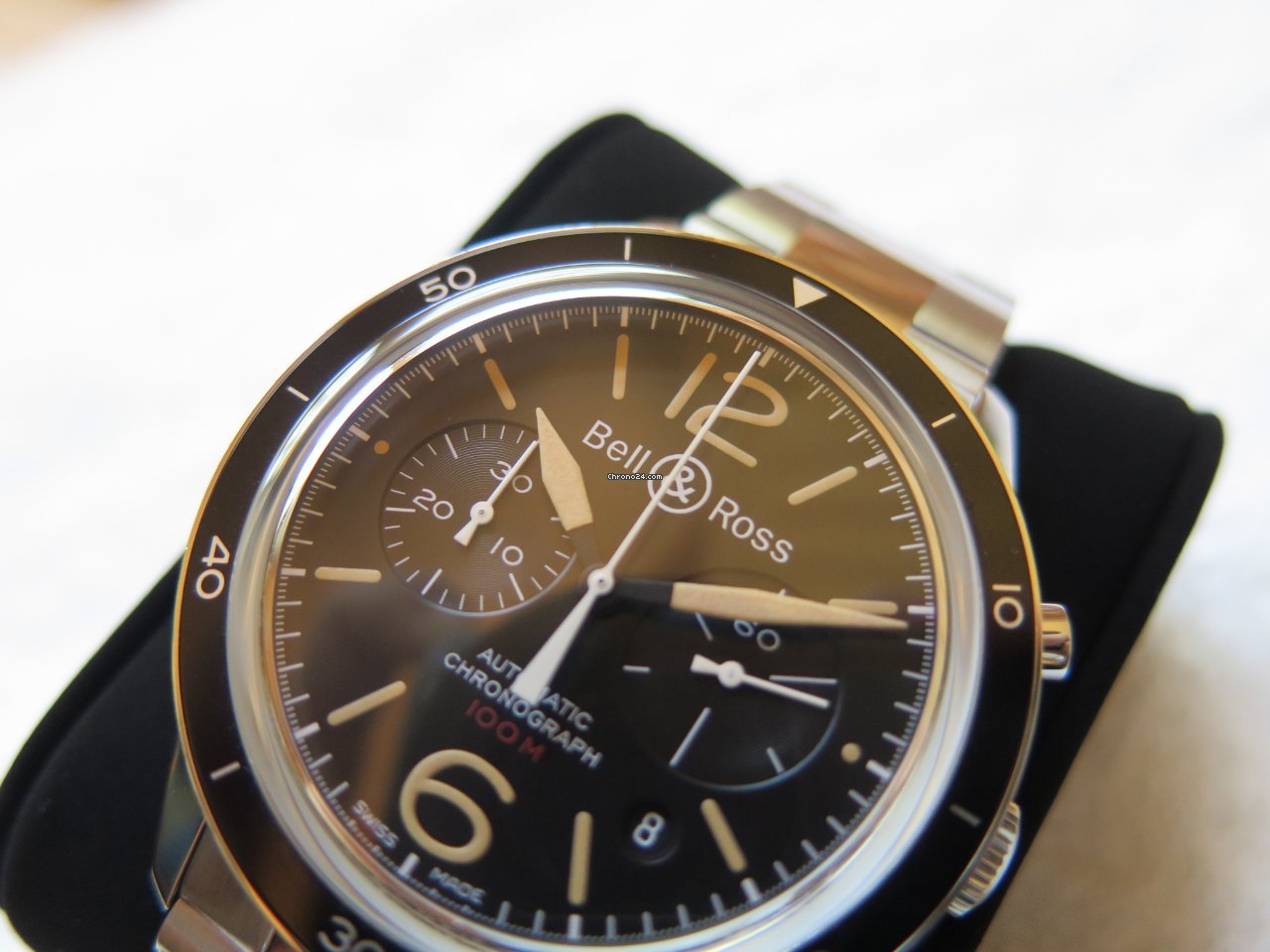 IMG_9081 Bell & Ross BR V1 Mens watch Unisex Automatic Steel BRV126-ST-HER SST Replica 8