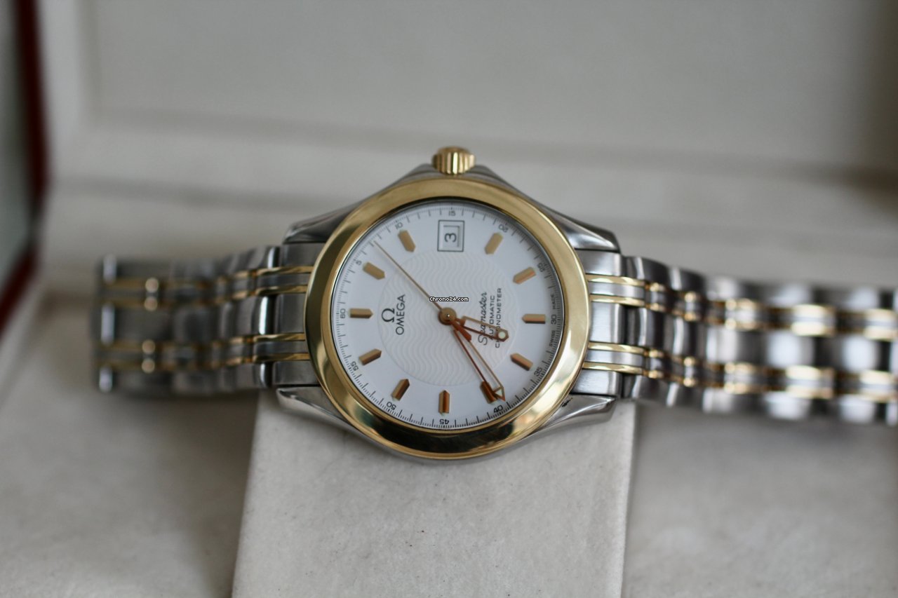 IMG_9081 Omega Seamaster Mens watch Unisex Automatic Gold Steel 2301.21.00 Replica 8