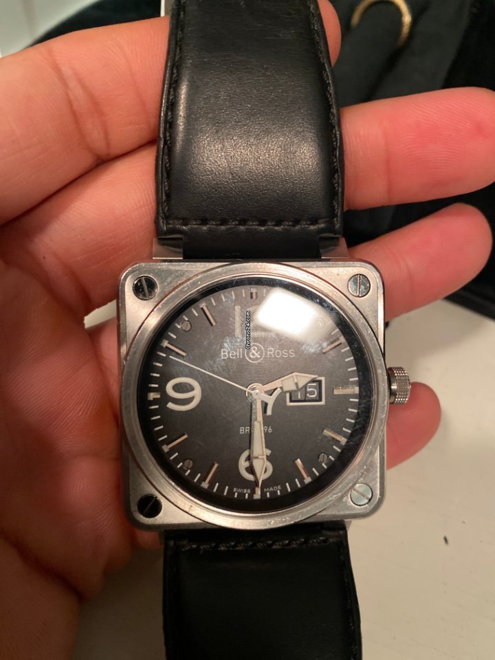 IMG_9081 Bell & Ross BR 01-96 Grande Date Mens watch Unisex Automatic Steel BR01-96 Replica 8