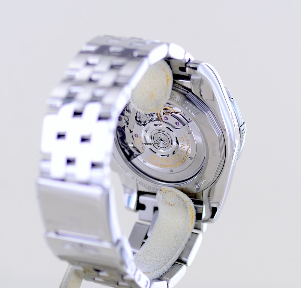 IMG_9081 Breitling Chronomat 41 Mens watch Unisex Automatic Steel AB0141 Replica 8