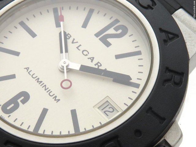 Bulgari Diagono Mens watch Unisex Automatic Aluminum AL38A Replica 8