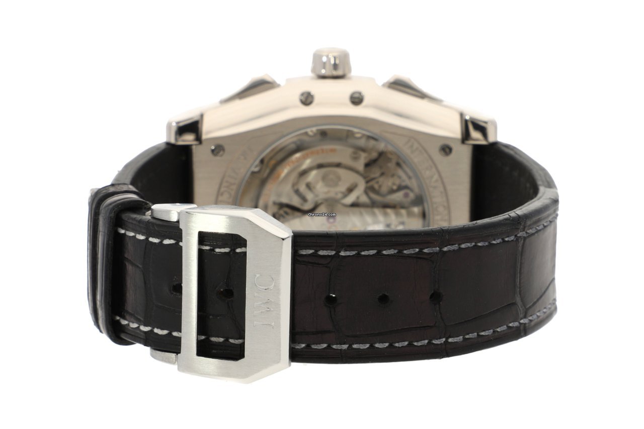 IMG_9081 IWC Da Vinci Chronograph Mens watch Unisex Automatic White gold IW3764 Replica 8