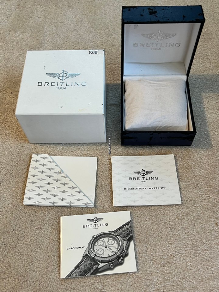 Breitling Chronomat Mens watch Unisex Automatic Yellow gold K13048 Replica 8